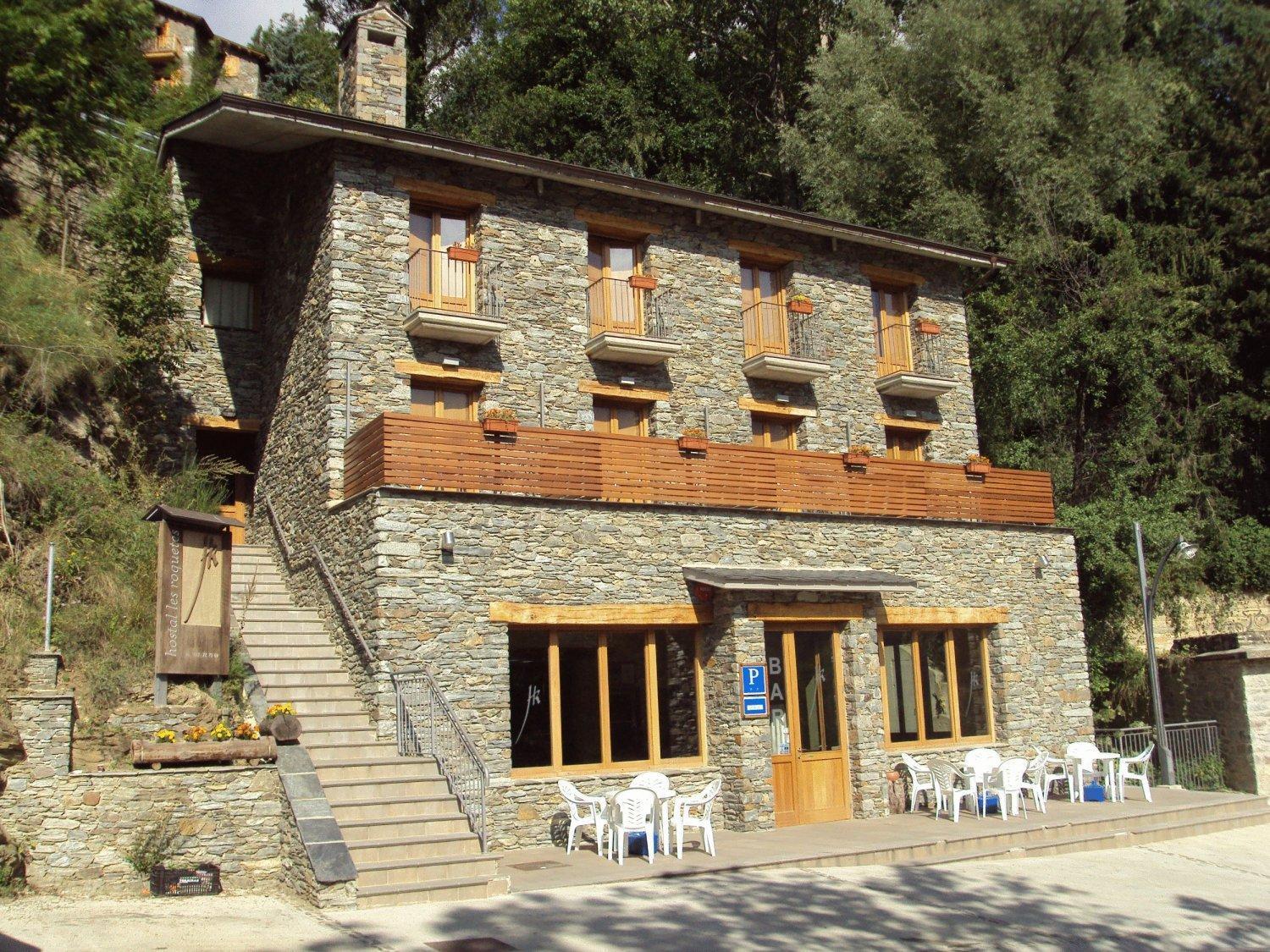 Hostal Les Roquetes Queralbs Dış mekan fotoğraf